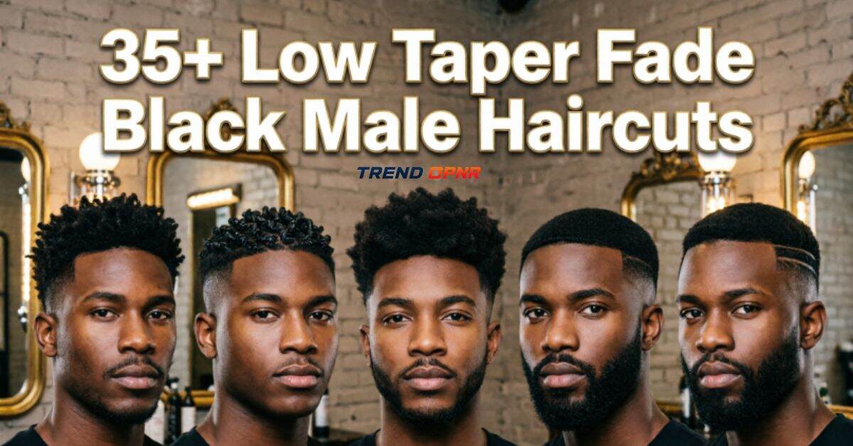 35+ Low Taper Fade Black Male Haircuts