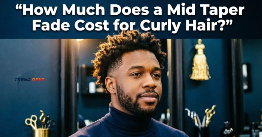 How Much Does a Mid Taper Fade Cost for Curly Hair?