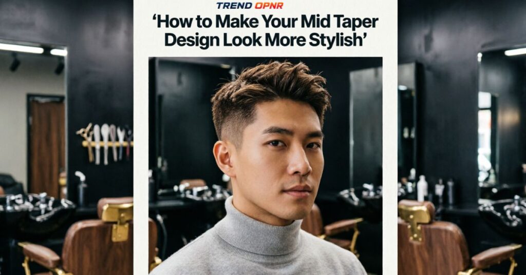 How to Make Your Mid Taper Design Look More Stylish