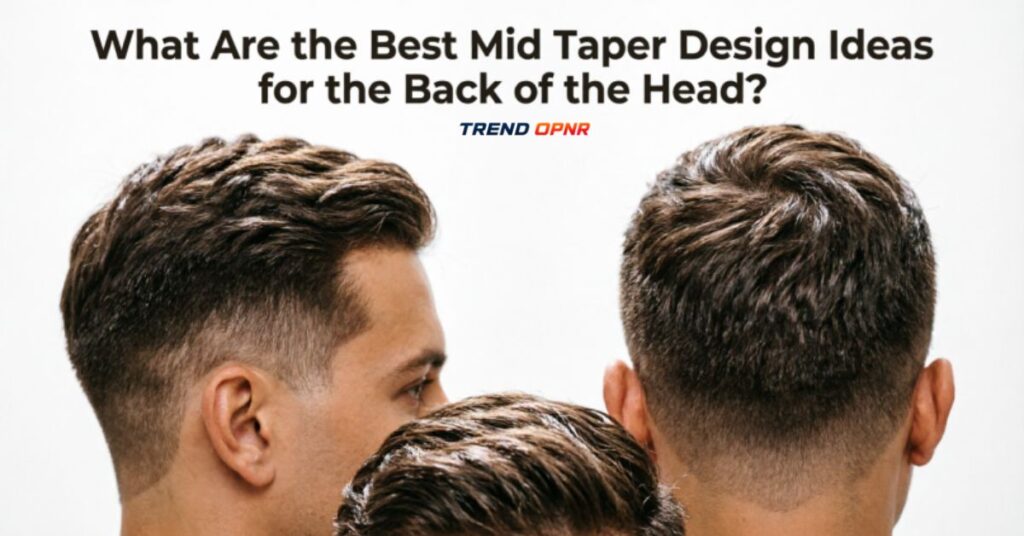 What Are the Best Mid Taper Design Ideas for the Back of the Head?