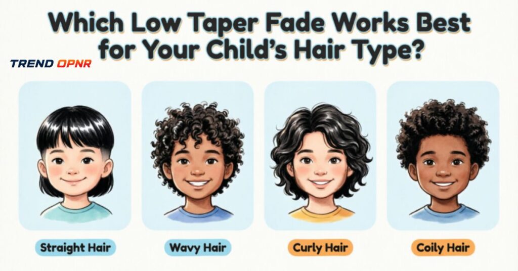 Which Low Taper Fade Works Best for Your Child’s Hair Type?
