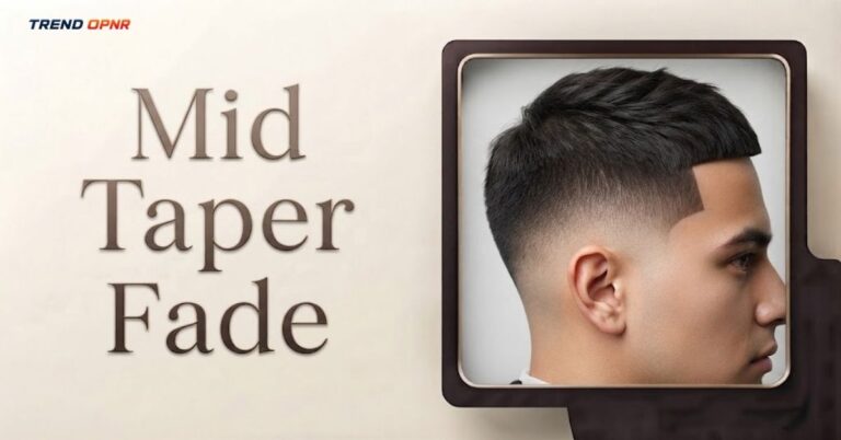 Mid taper fade