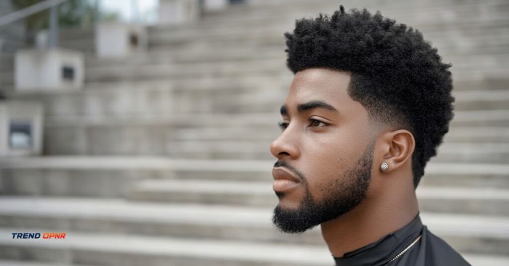 Low fade haircut Black