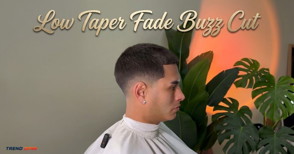 Low Taper Fade Buzz Cut
